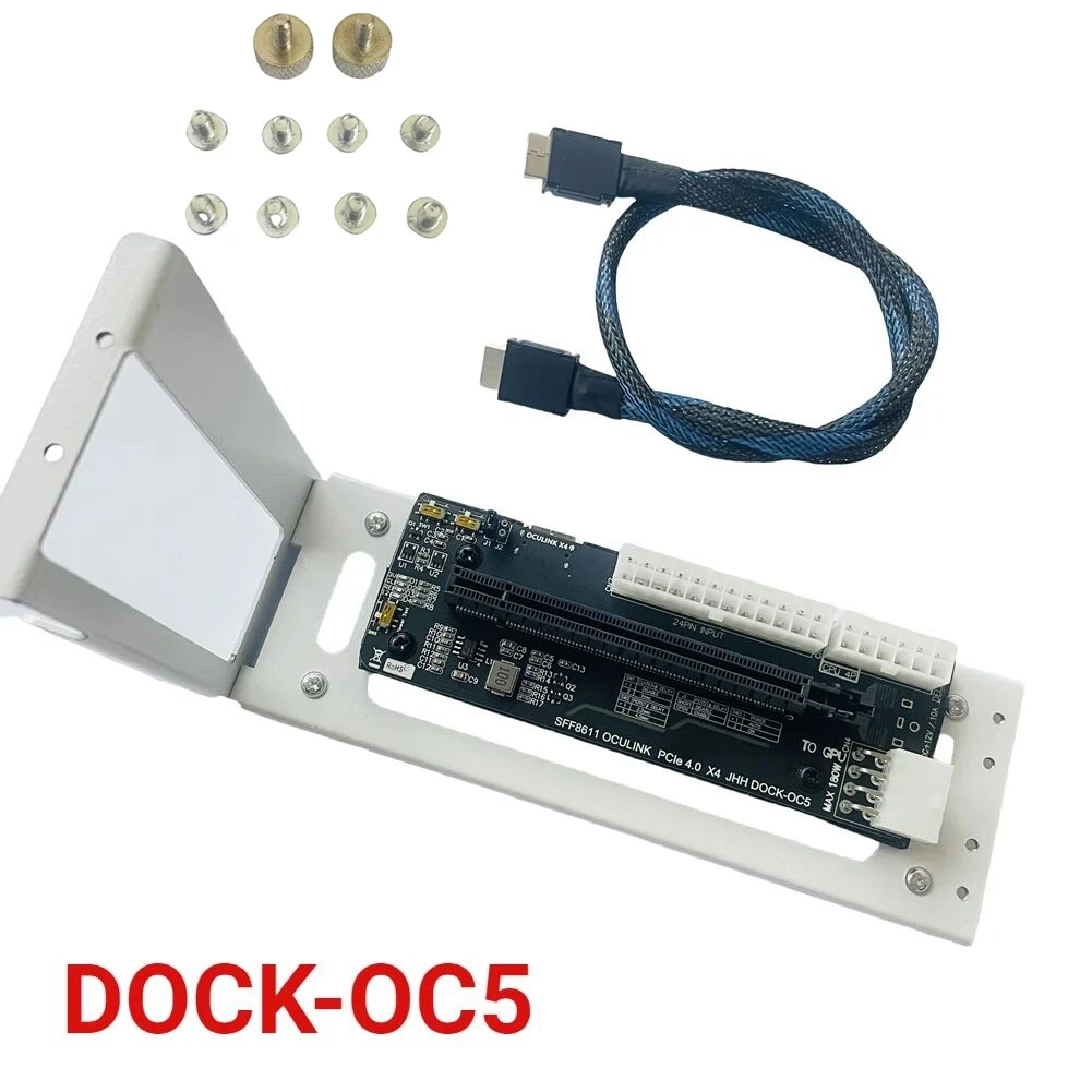 External Gpu Dock Pcie 4.0 Oculink - Tarjeta gráfica externa para ordenador portátil,