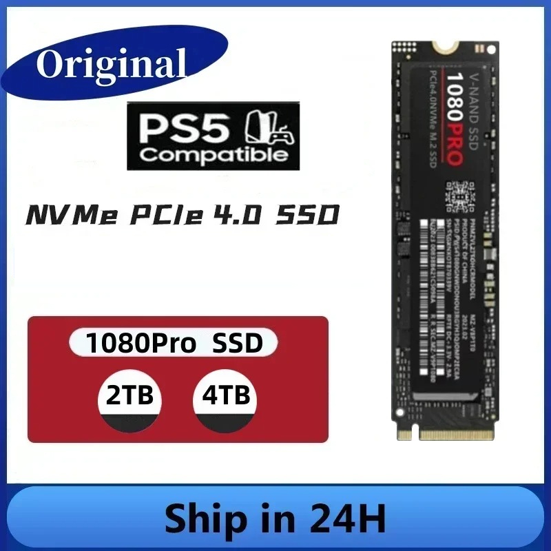 M.2 Nvme 4Tb Pcie 4.0 Ssd - Unidad de Estado Sólido 108OPRO PCIe