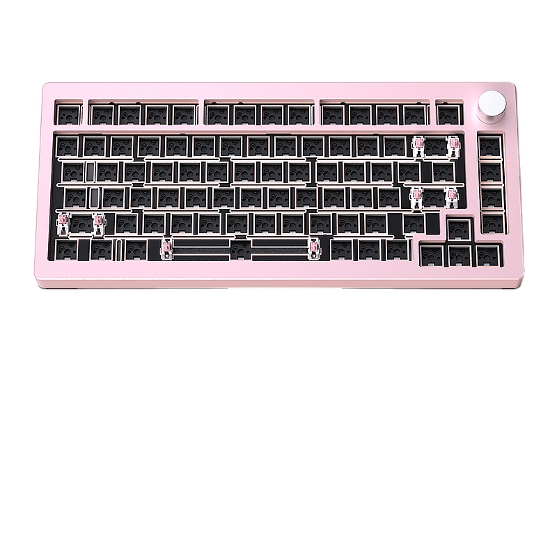 Kit de Teclado Mecánico HJSDZH - Mechanical Keyboard Barebone Aluminum Gasket 75 reseña y precio