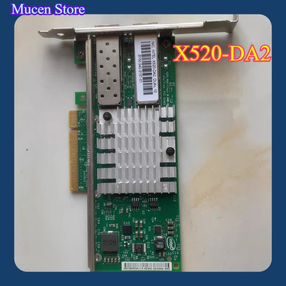 Tarjeta de red X520-DA2 10Gb S - 10Gb Sfp+ Pcie Network Card Dual Port reseña y precio