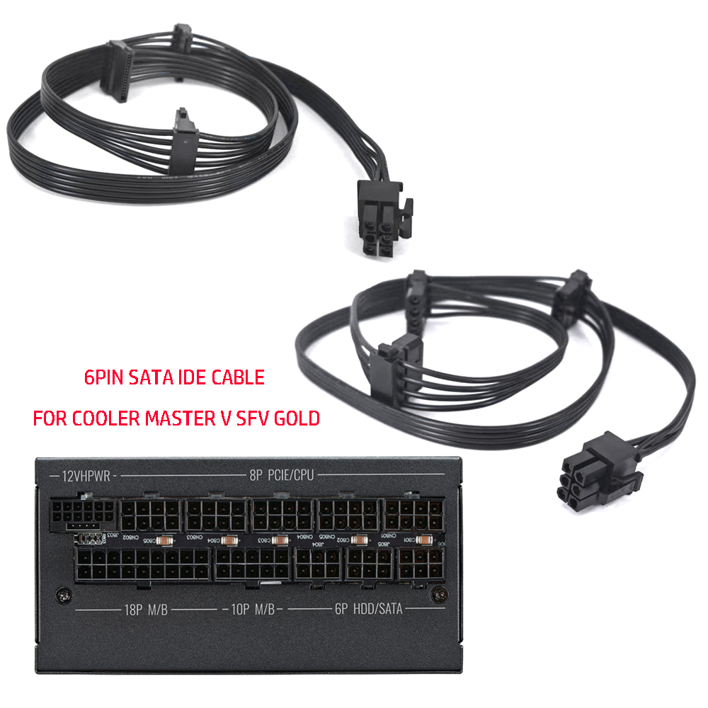 Cable PCIE a 3 * SATA Molex ID - Sfx Power Supply 850W Gold reseña y precio