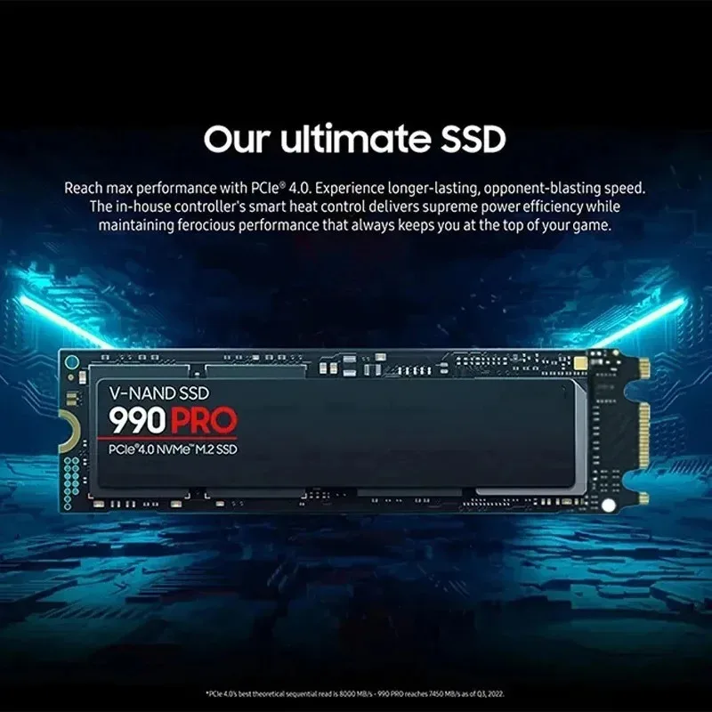 SSD NVMe M.2 Original 980Pro 9 - M.2 Nvme 4Tb Pcie 4.0 Ssd reseña y precio