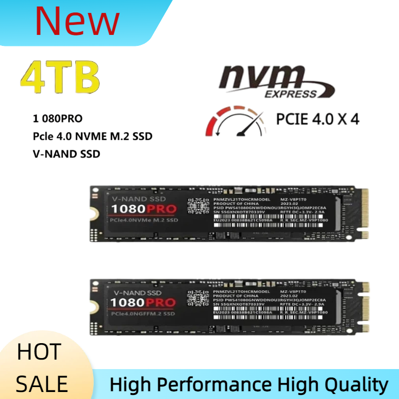 Nuevo SSD original 1080Pro 512 - M.2 Nvme 4Tb Pcie 4.0 Ssd reseña y precio