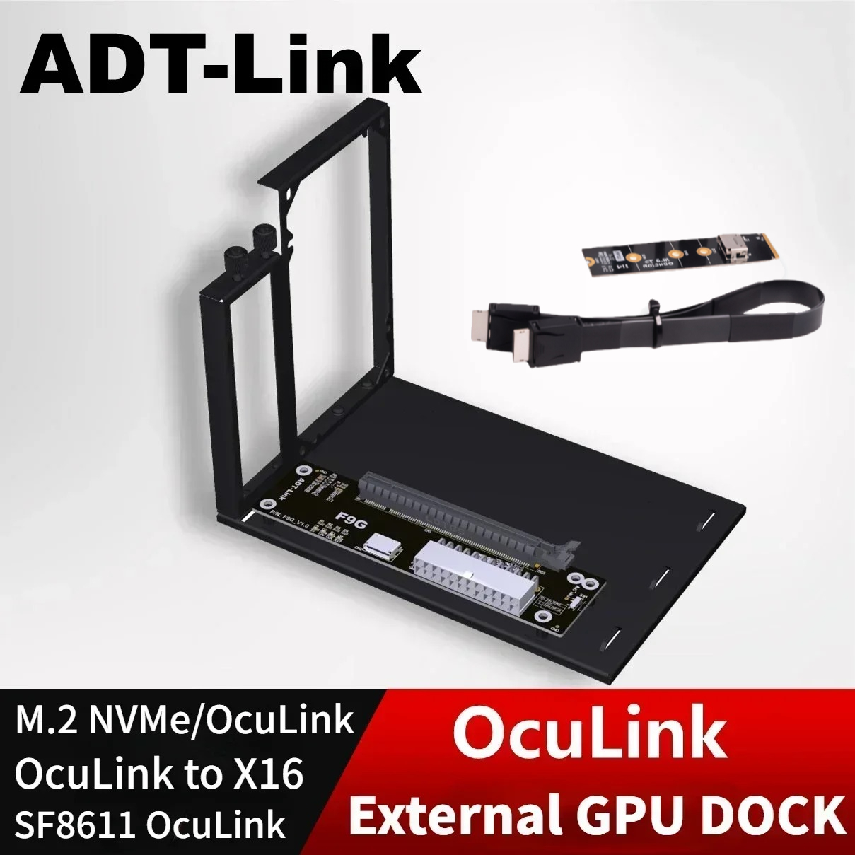 ADT PCIe 4,0 64Gbps OcuLink ta - External Gpu Dock Pcie 4.0 Oculink reseña y precio