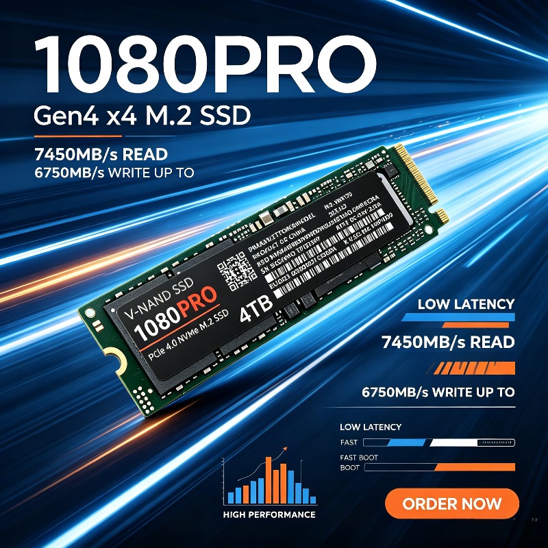 SSD Original 1080Pro 512GB-4TB - M.2 Nvme 4Tb Pcie 4.0 Ssd reseña y precio