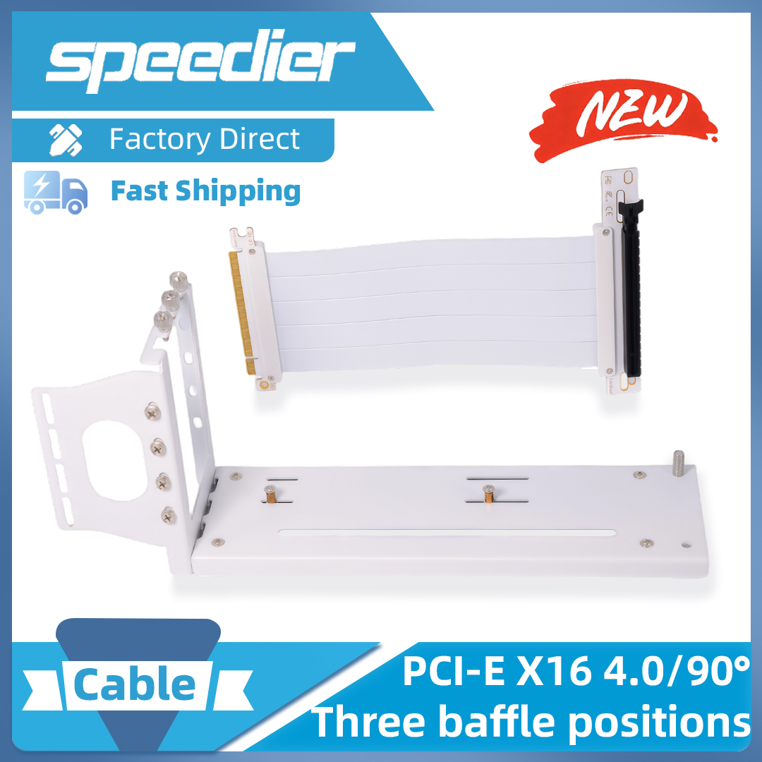 Cable de Extensión para Tarjet - Pcie 4.0 X16 Riser Cable 90 Degree reseña y precio