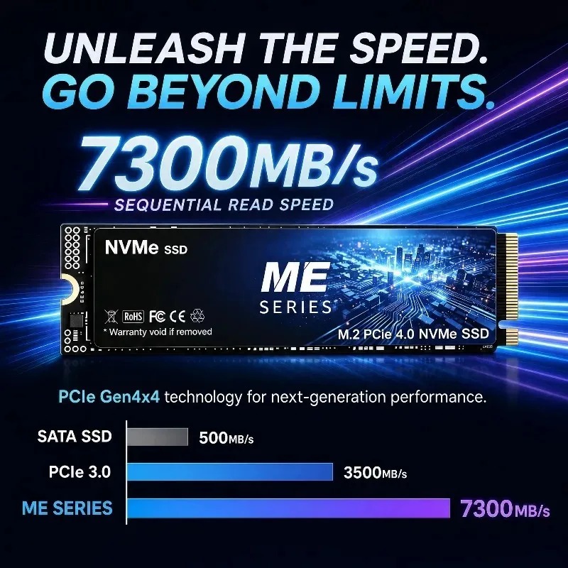 Unidad de Estado Sólido Intern - M.2 Nvme 4Tb Pcie 4.0 Ssd reseña y precio