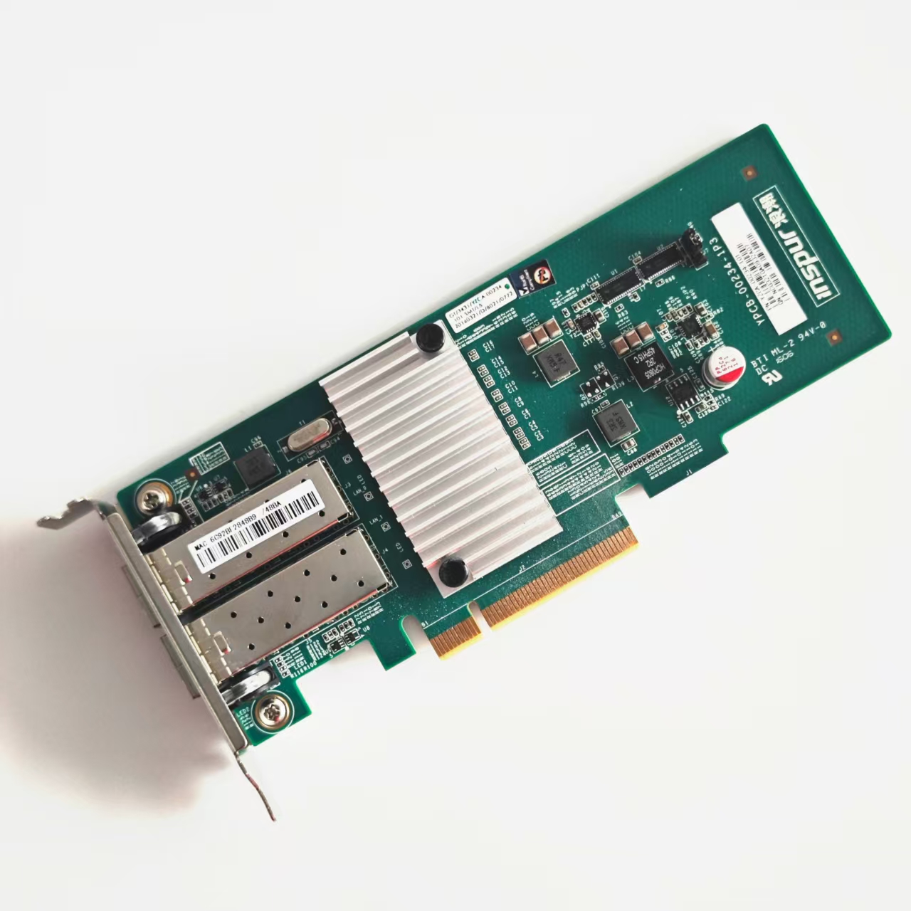 NIC de tarjeta de red PCI-E SF - 10Gb Sfp+ Pcie Network Card Dual Port reseña y precio