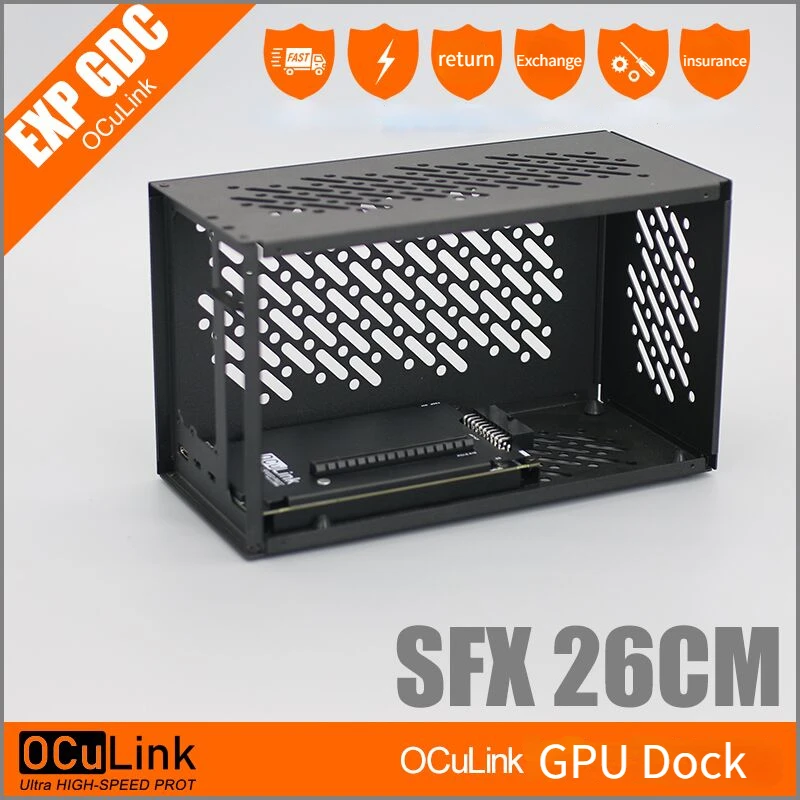 Estuche de aluminio OCuP4v2 OC - External Gpu Dock Pcie 4.0 Oculink reseña y precio