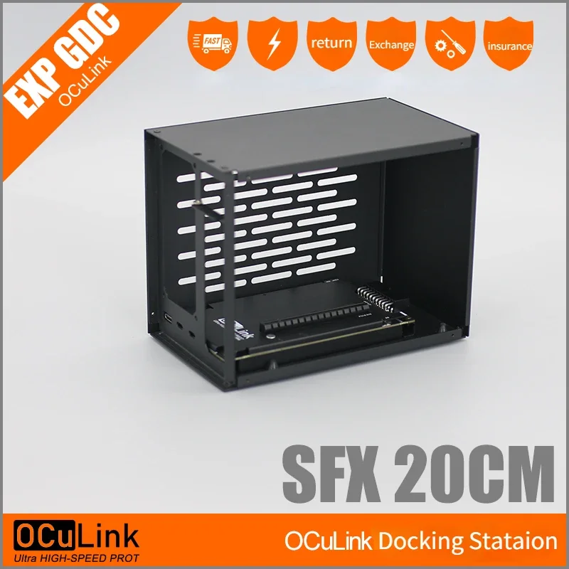 Estuche de aluminio OCuP4v2 OC - External Gpu Dock Pcie 4.0 Oculink reseña y precio