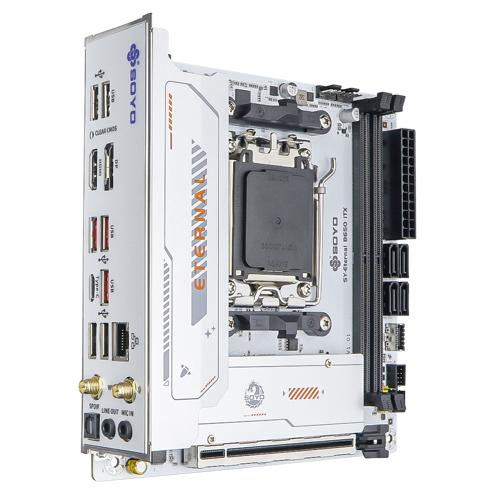 SOYO B650ITX AMD Mini placa ba - B650 Itx Motherboard Wifi reseña y precio