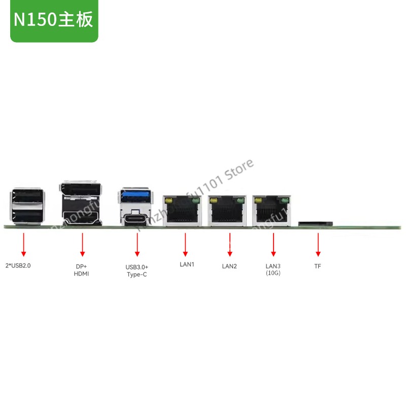 Placa Base N150 NAS Host SATA  - Nas Motherboard N100 6 Sata reseña y precio