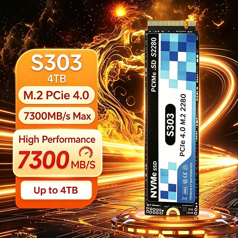 Nuevo SSD Original S303 M.2 PC - M.2 Nvme 4Tb Pcie 4.0 Ssd reseña y precio