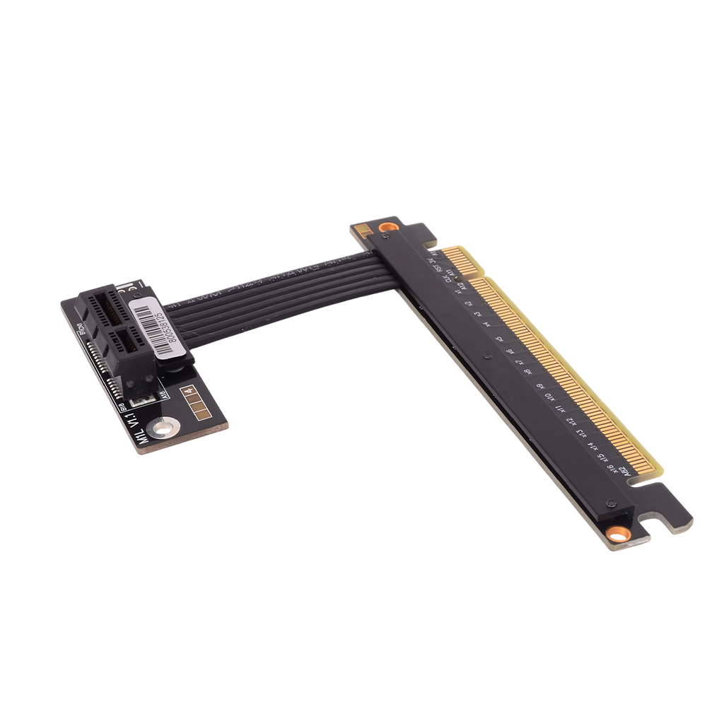 Cable de extensión PCIe 4,0 X1 - Pcie 4.0 X16 Riser Cable 90 Degree reseña y precio