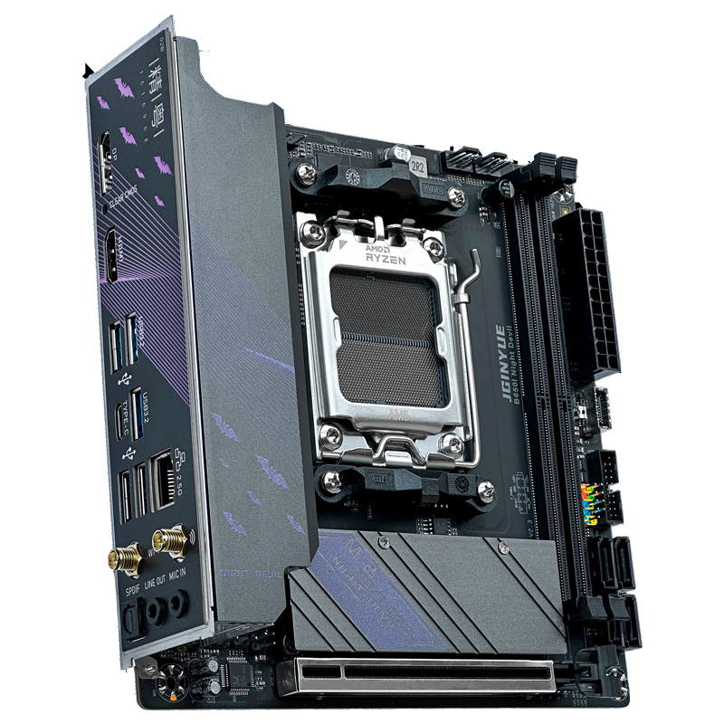Placa base JGINYUE B650I Night - B650 Itx Motherboard Wifi reseña y precio