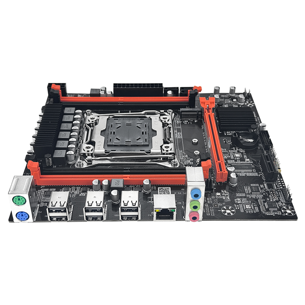 Kit de placa base para juegos  - X99 Dual Cpu Motherboard Combo reseña y precio