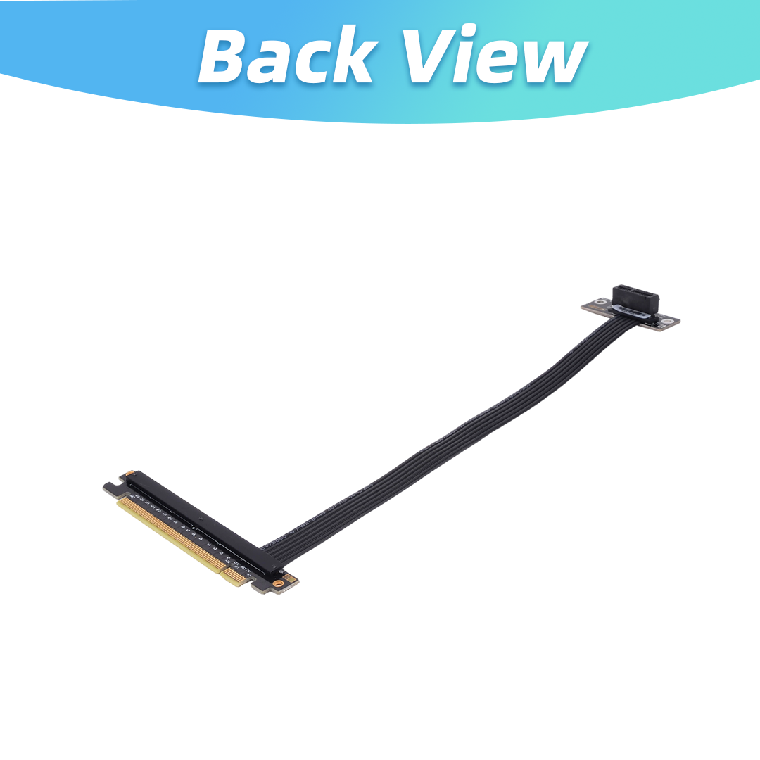 Cable de extensión PCIe 4.0 /  - Pcie 4.0 X16 Riser Cable 90 Degree reseña y precio