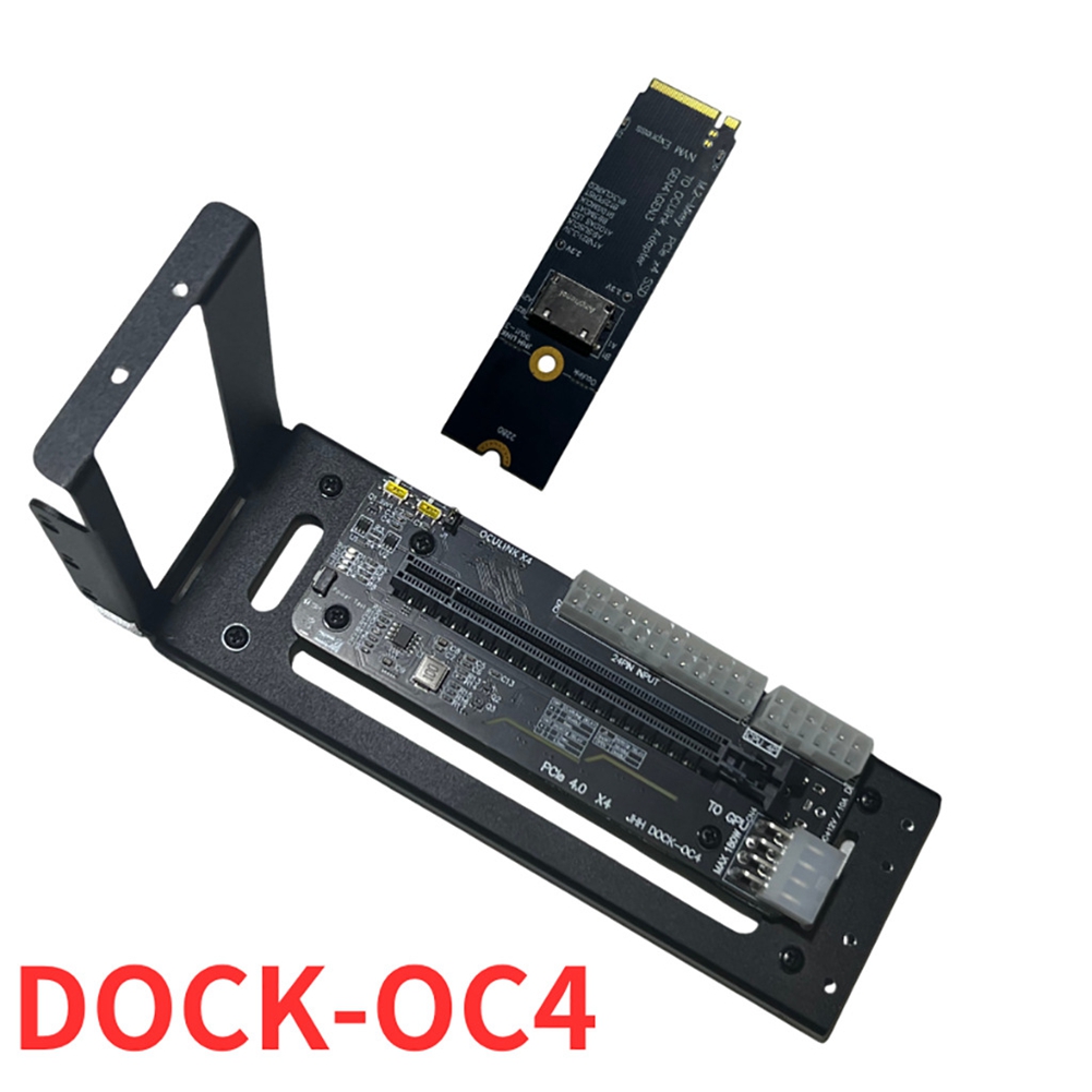 Para Oculink/M.2 NVMe tarjeta  - External Gpu Dock Pcie 4.0 Oculink reseña y precio