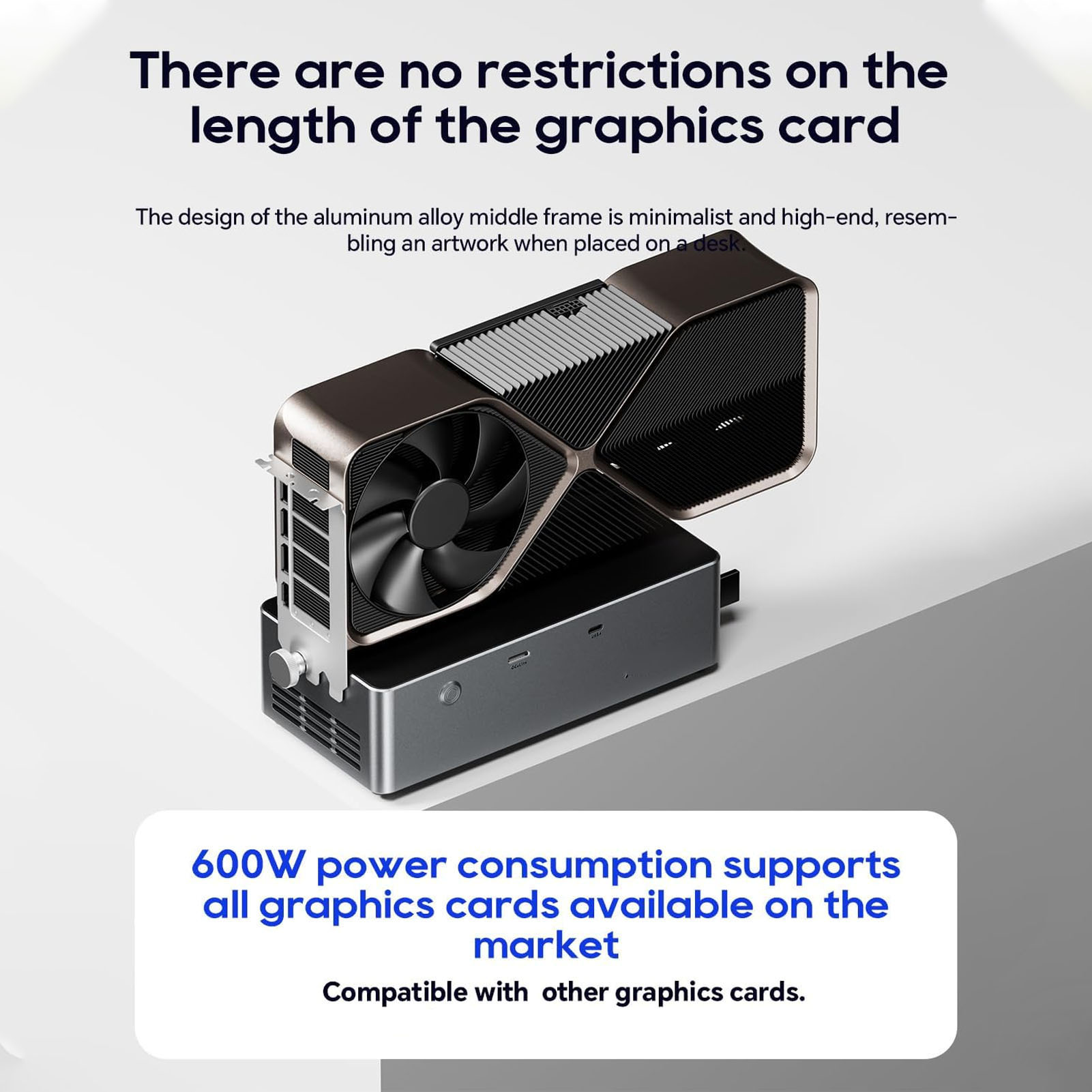 Base de Conexión para GPU Exte - External Gpu Dock Pcie 4.0 Oculink reseña y precio
