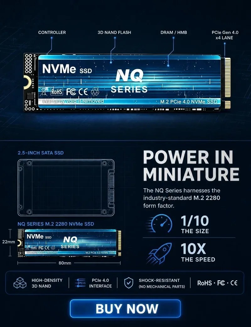 NQ 2TB 4TB PCIe 4.0 NVMe M.2 S - M.2 Nvme 4Tb Pcie 4.0 Ssd reseña y precio